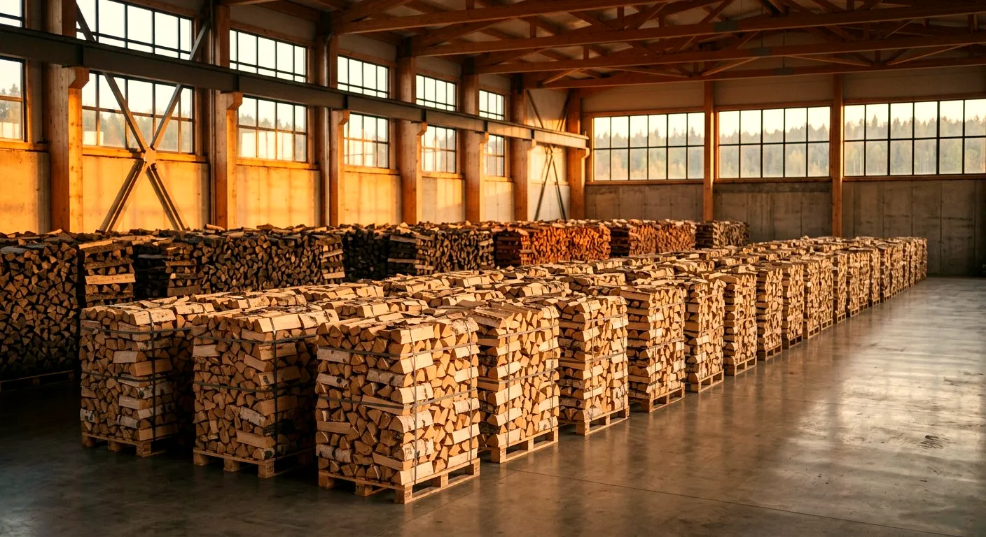 Склад колотых дров в Текстильщике